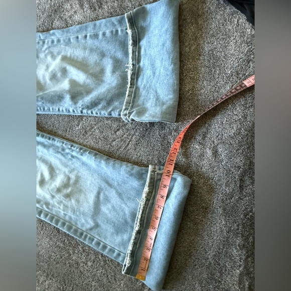 LC Lauren Conrad Light Blue Flare Jeans - Picture 2 of 5